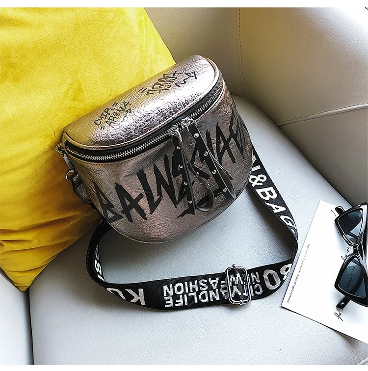 de banda larga crossbody bolsa de ombro