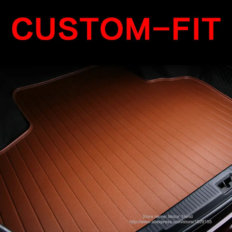 

Custom fit car trunk mat for Hyundai ix25 ix35 Elantra SantaFe Sonata Solaris verna Veloster carstyling tray carpet cargo liner