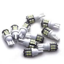 TOYL 10* T10 ампульная лампа 20 SMD светодиодный 12V Белый PR Авто VOITURE