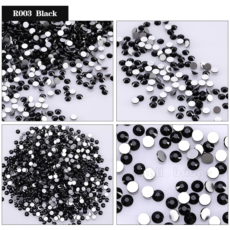 Crystal Flat Back Rhinestones (6)