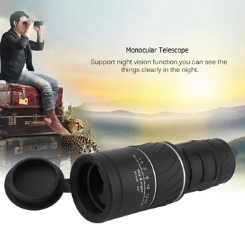 

40X60 Focus Zoom Outdoor Hunting Camping Water-Resistant Night Vision Handheld Portable Monocular Telescope