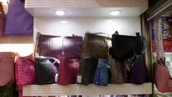 

free shipping 2017 new style bag satchels bag sheepskin woven bag lady bag