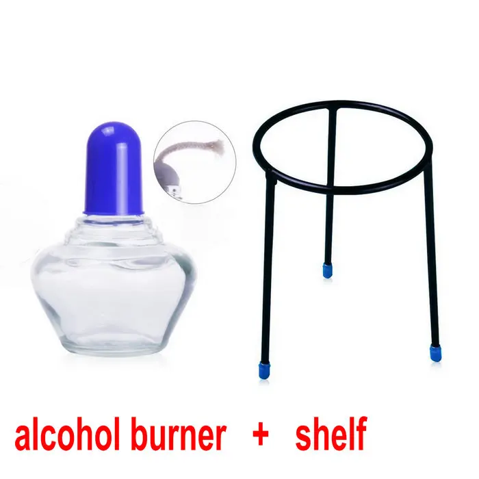 1set Lab 250ml Alcohol burner with shelf teaching instrument used in