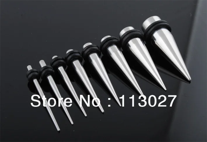 

Body Jewelry Steel Ear Tapers Steel Ear Expander with Sizes 1.6mm-12mm