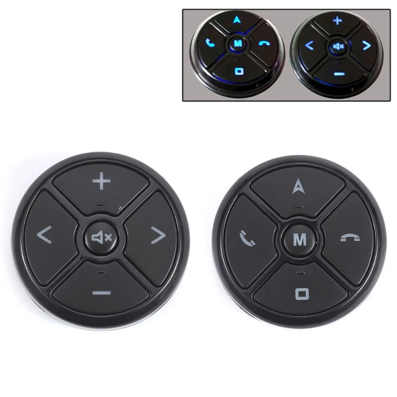 Светильник с кнопкой на рулевое колесо автомобиля DVD gps беспроводной умный кнопочный пульт дистанционного управления