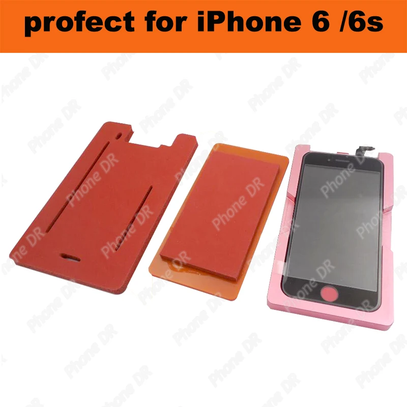 bilder für Frontglas Mit Rahmenform LCD Laminierung Weiche Silikon-pad Form für iphone 6/6 s kaltpressung rahmen silica gel pad form schaum bilder für Frontglas Mit Rahmenform LCD Laminierung Weiche Silikon-pad Form für iphone 6/6 s kaltpressung rahmen silica gel pad form schaum