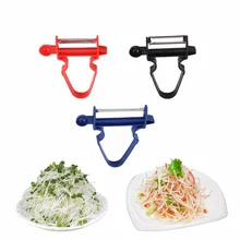 

3Pcs/Set Magic Trio Peeler Set Vegetable Fruit Slicer Shredder Peeler Julienne Cutter Stainless Steel Blade Knife Kitchen Tools