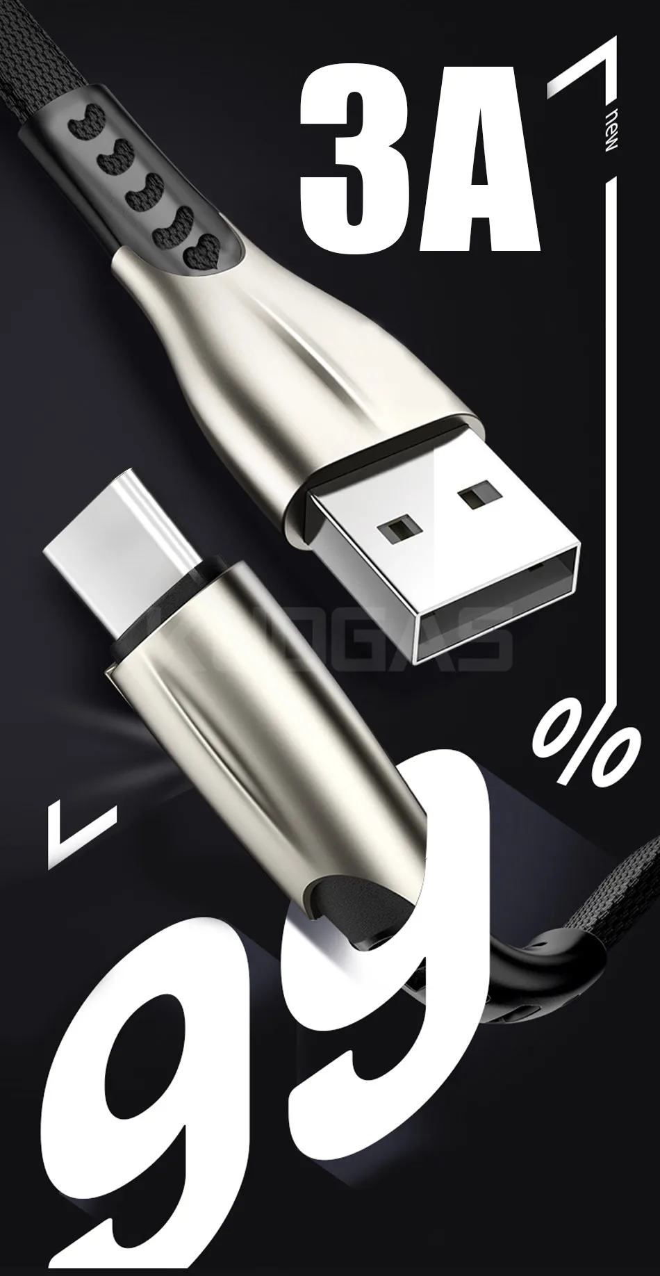 1 м 2 м 3 м 3 А Быстрая зарядка USB кабель type C зарядное устройство для samsung для huawei для Xiaomi Android мобильный телефон USB кабель для передачи данных и зарядки