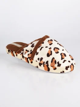

AMIX Slippers leoparfate fabric