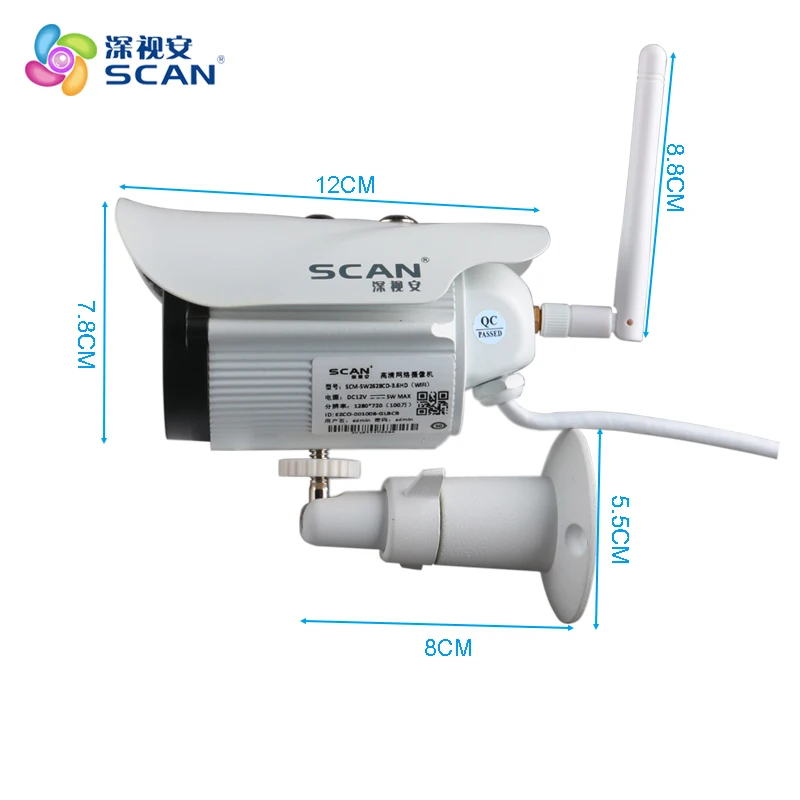 IP камера цилиндрическая 720P Wi Fi 1 0 МП|camera module|cctv camera lensescctv ip |
