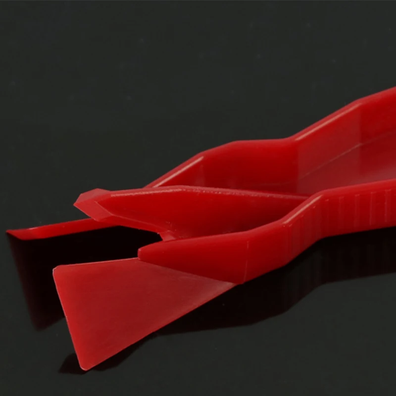Plastic negative angle scraper glass shovel angle scraper blade removal of residual glue