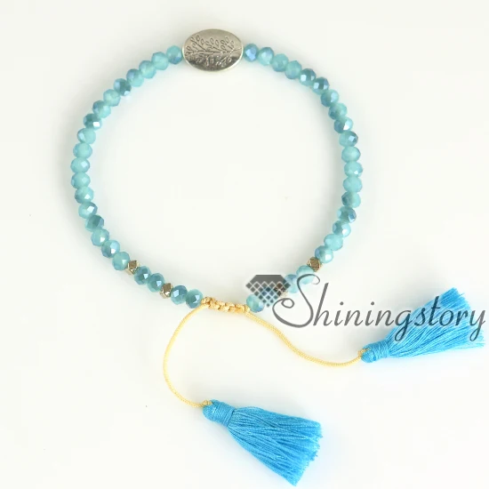 Life Good Karma TREE OF LIFE TURQUOISE HAMSA Necklace