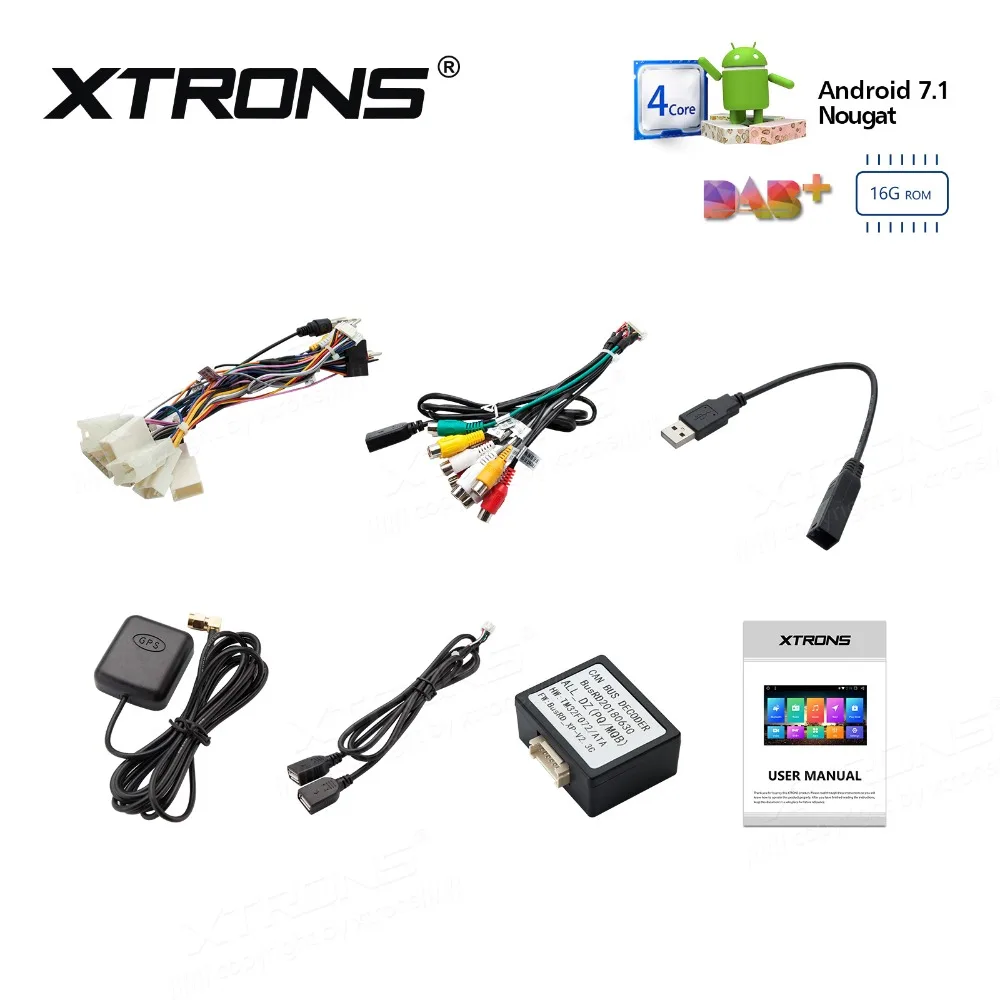 Perfect 10.1" Android 7.1 Car Stereo Radio Player RCA GPS Canbus DAB+ OBD WIFI NO DVD For Toyota RAV4 2013 2014 2015 2016 2017 5