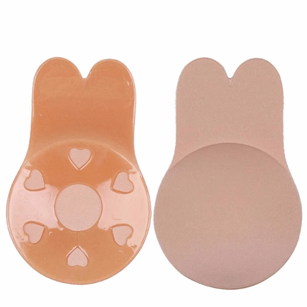 

New Arrival 1 Pair Bra Breathable Women Nipple Covers Self-adhesive Female Breast Pads Push Up Sexy Silicone Bra Holder