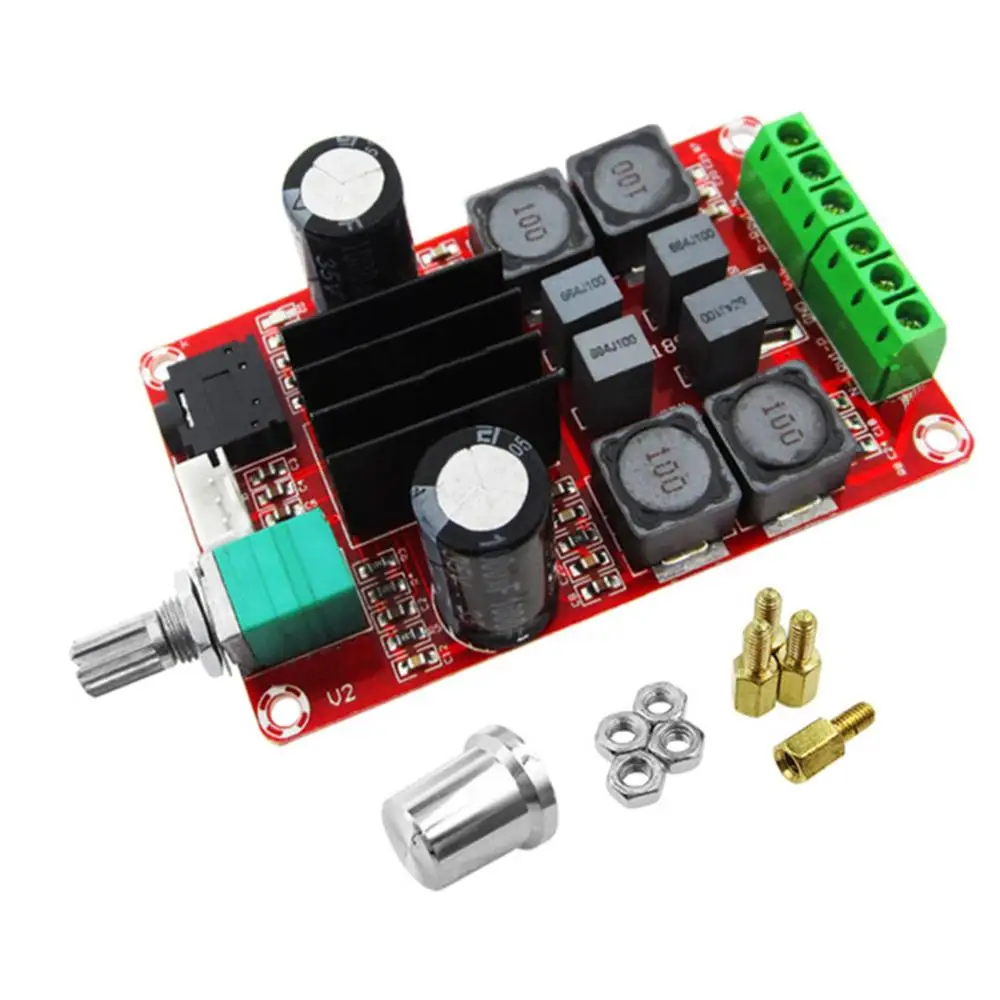 2.0 TPA3116D2 2 x 50W Digital Audio Amplifier Two Channel Stereo Board amplificador audio amp 2*50W | Инструменты
