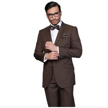 

New Time-limited Wedding Suits For Men Terno Men Suit Custom Made Groom Tuxedos Formal Suits Wedding Groomsman ( Jacket+pants)