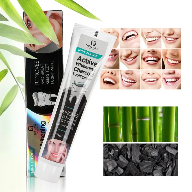 Buy Activated Charcoal Teeth Whitening Toothpaste Destroys Bad Breath Best