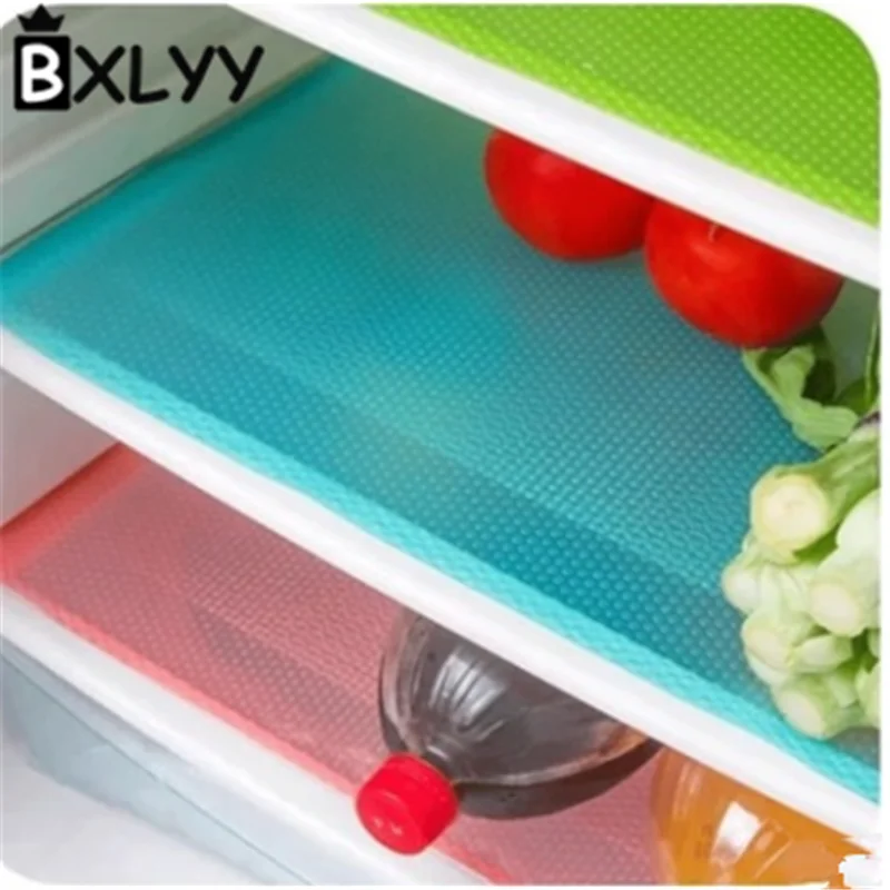 

BXLYY 2019 Hot Washable Refrigerator Mat Antibacterial Moisture-proof Cabinet Mat 3 Pieces / Set Table Mats for Dining Table.8z