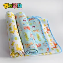 45*30 см дышащая летняя футболка с рисунками из мультфильмов ручной работы, моющиеся детские подгузники Водонепроницаемые Детские Подгузники подгузник многоразового использования и маму» для детей от 0 до 12 месяцев