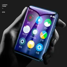 Бенджи X6 MP3 полная Сенсорный экран 4/8/16 Гб музыкальный плеер FM радио видео электронная книга MP3 с Встроенный динамик Поддержка 28 языков