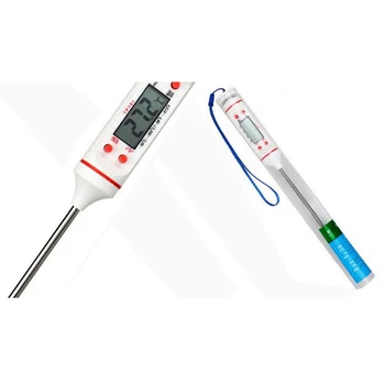 

Temperature Juice Meter Tester Black/White LCD Household Indoor Car Water Food Oil Pen Digital Thermometer Hygrometer R134a