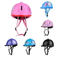 Adjustable Kids Horse Riding Helmet Safety Children Equestrain Schooling Helmet 48-54cm Adjustable Kids Horse Riding Helmet Safety Children Equestrain Schooling Helmet 48-54cm