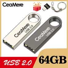 CeaMere C3 USB флеш-накопитель 16 Гб/32 ГБ/64 ГБ флеш-накопитель Флешка флеш-диск USB 2,0 карта памяти USB диск 3 цвета USB флеш-накопитель