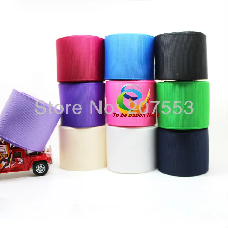 50 ярдов 1-1/2 &quot(дюйм) 38 мм Grosgrain ленты для волос Bows10 смешанные цвета