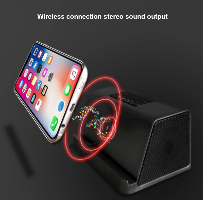 Дешевый Bluetooth Динамик Беспроводной 3D Саундбар с микрофоном Hnadsfree сабвуфер Динамик Беспроводной Быстрая зарядка
