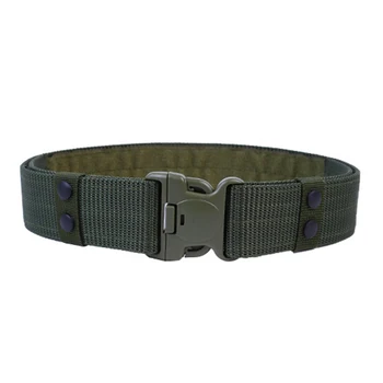 

AWAYTR Military Equipment Army Belt Men Combat Tactical Belts For Jeans Pants Solid Casual Nylon Strap Canvas Waist Belt