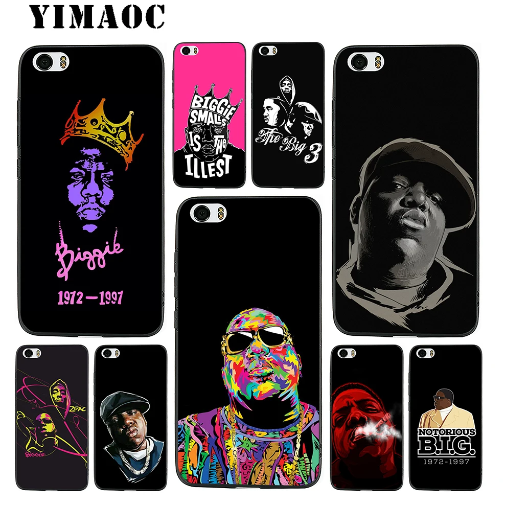 YIMAOC The Notorious B.I.G Soft Silicone Case for Xiaomi Redmi Note 9 Mi 8 Se 7 6 6A A1 A2 4X 4A 5A 5 MAX 3 MiA1 |