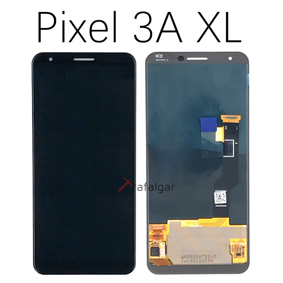 Экран Google Pixel 3A ЖК-дисплей Дисплей кодирующий преобразователь сенсорного экрана в сборе G020A G020E G020B G020C G020G G020F пикселей 3A XL ЖК-дисплей Экран