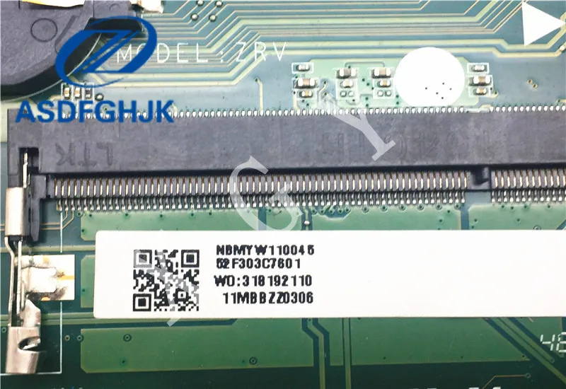 Материнская плата для ноутбука Acer Aspire E5 532 материнская NBMYW11004 DA0ZRVMB6D0 DDR3