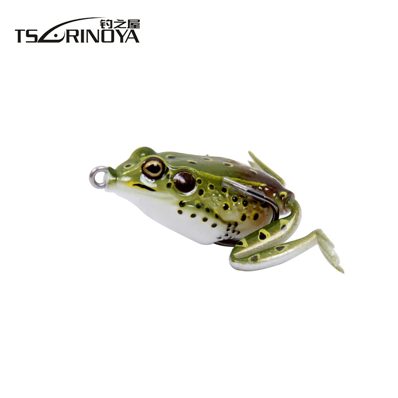 3 шт. мягкая рыболовная приманка лягушка 40 мм 6 г|fishing tackle|frog fishing lurefishing lure |