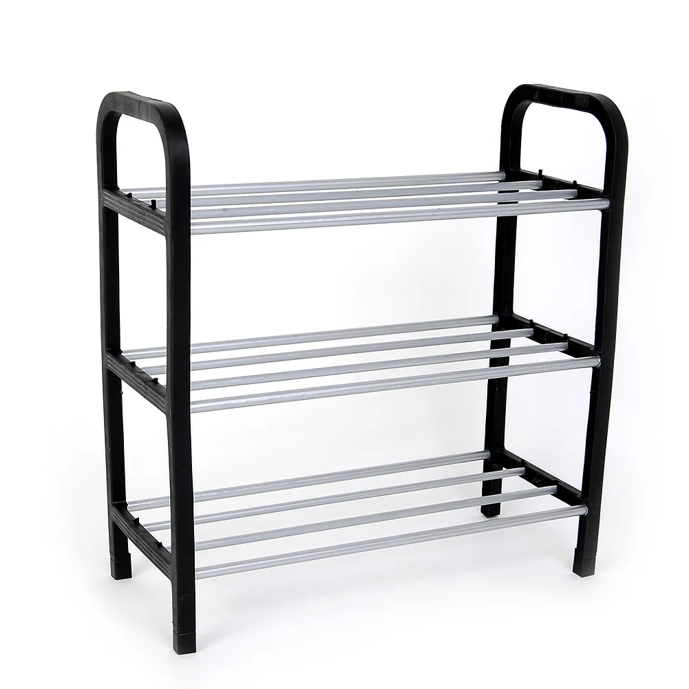 Easy Assembled Light Plastic 3 Tier Shoe Rack Shelf ...
