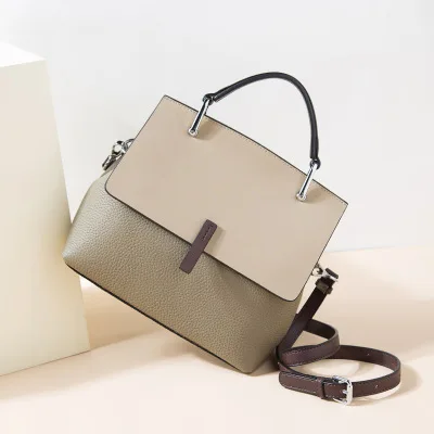 

New Luxury Arrival Genuine Leather Bags Women Vintage Pillow Cow Leather Handbag Ladies Solid Casual Crossbody Shoulder Bag