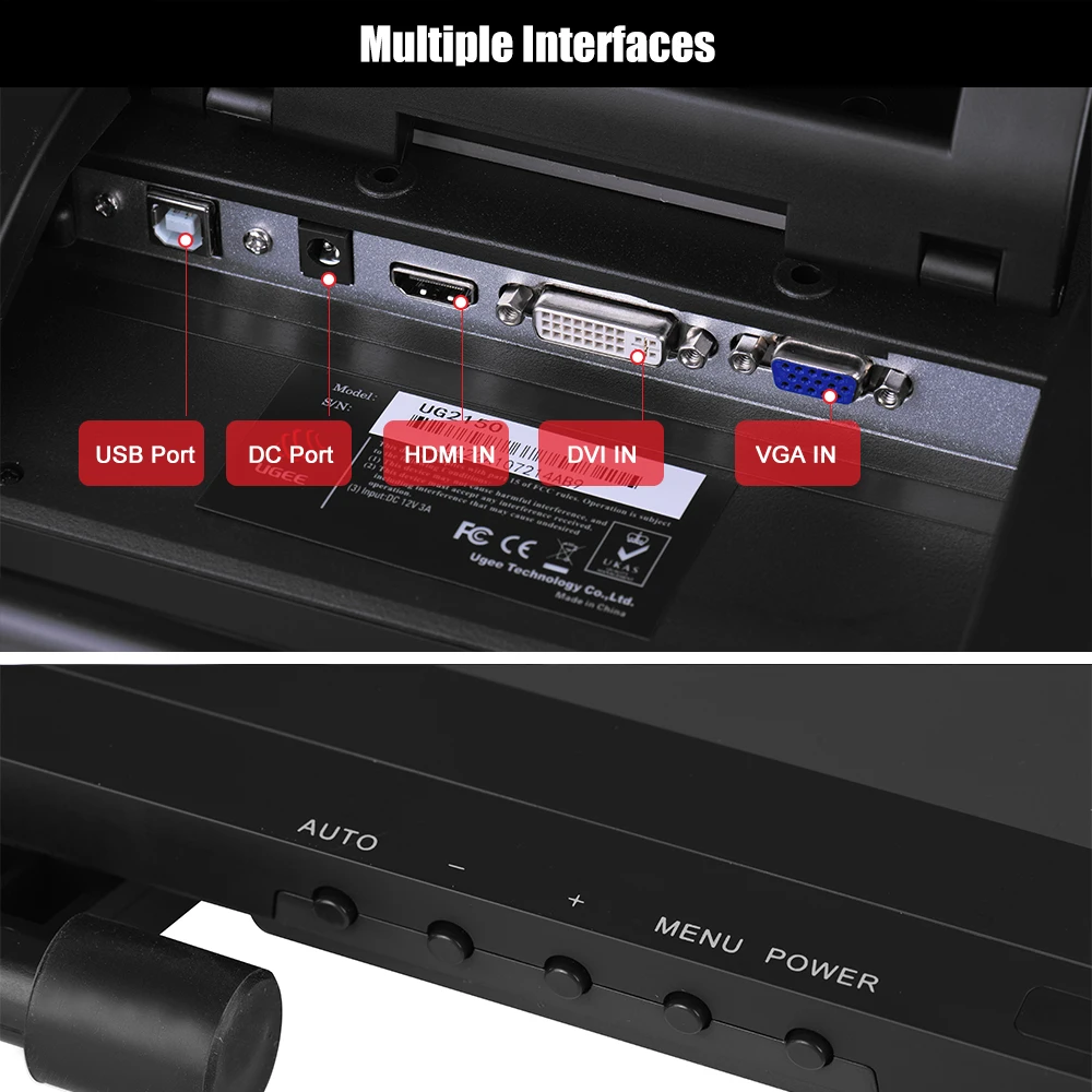 Новый Ugee 2150 21 5 &quot5080LPI 1080P HD графический планшет для рисования экран IPS монитор