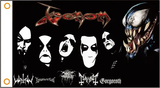 Флаг menom Band banner Custom 3x5 футов 90x150 см 100% полиэстер 02 | Дом и сад