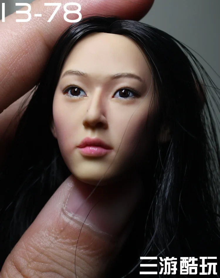 1/6 масштаб корейский Красота девушка headsculpt Jun Ji-hyun формы головы для 12 &quotЭкшн