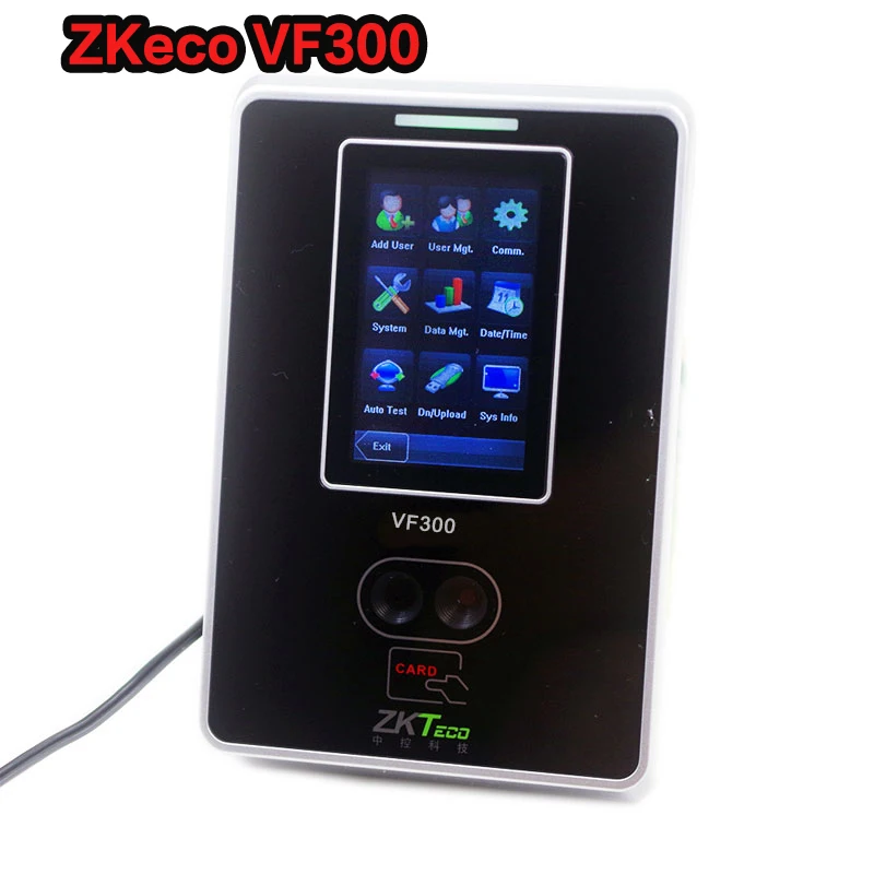 

ZK VF300 face recognition attendance machine Facial RF card mix biometric attendance system acces control face Built-in Ethernet
