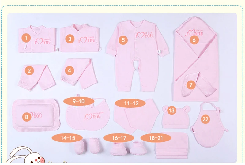 Emotion moms newborn baby clothing set brand boy girl