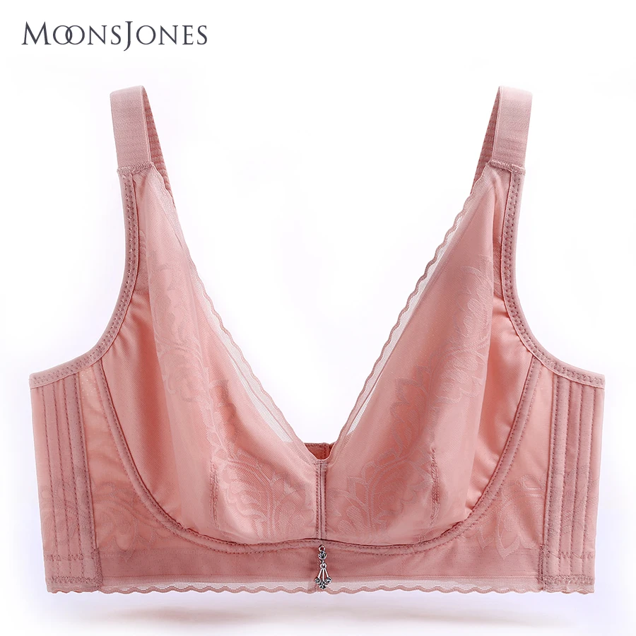 moonsjones cotton wireless bras womens bras push up minimizer bralette
