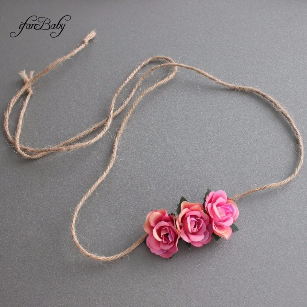 Hemp Rope Tie Hair Bands 2