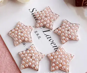 

Free Shipping!100pcs/lot 22MM STAR rhinestone button wedding invitation embellishment Scrapbooking Napkin Ring