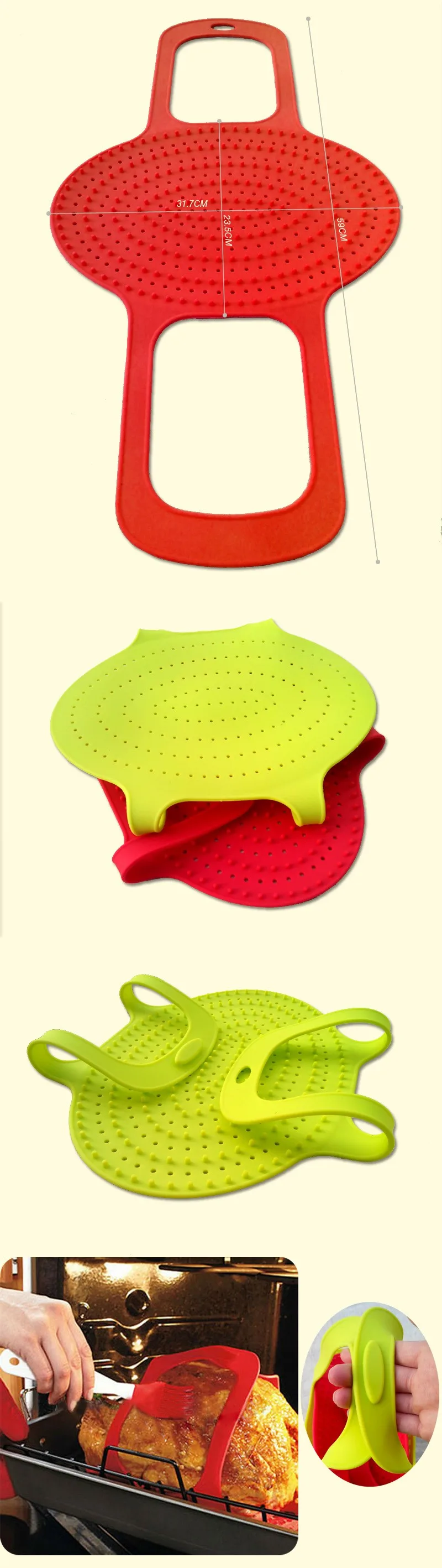 2021 Thanksgiving Silicone Roast And Turkey Lifter Helps You Lift