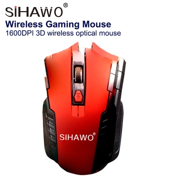

Wireless Mouse Optical Mouse 2400dpi Gaming Mouse 6 keys USB Computer Peripheral Equipment