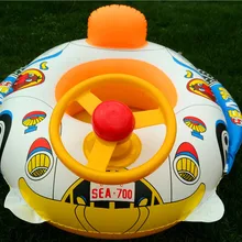 Для детей Ins надувной плот Детские плавающие ming плавать кольцо самолет автомобиль Лодка игра игрушки для купания ребенок Лето вода гигантский бассейн трубка