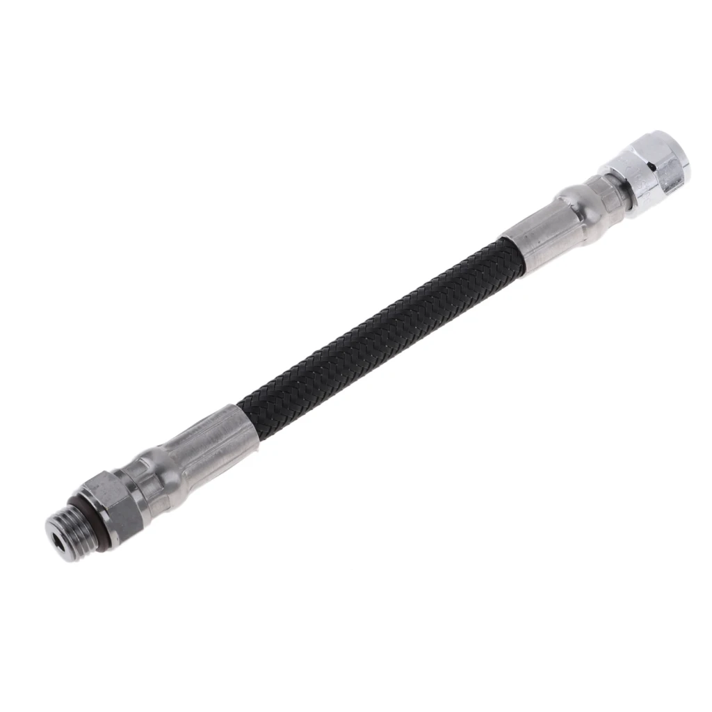 Replacement High Pressure Regulator Hoses Double Braided Nylon Scuba Diving Short Hose