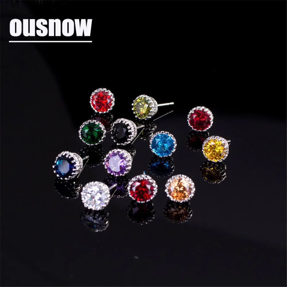2017Fashion jewelry Silver color earrings 9 colors...