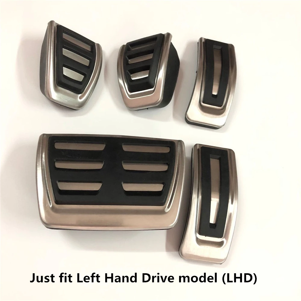 Emaicoca Car styling Fuel Brake Clutch Pedal Cover Case For Audi A1 A4